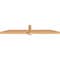 Ekena Millwork Eugene Smooth Timber Gable Bracket, Western Red Cedar, 72"W x 12"H x 3 1/2"D x 3 1/2"F, 4/12 Pitch GBW072X12X0404EUG00SWR - alternate 3